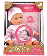 Dolls World Mini Baby Joy With Sound 30cm 8154 - Colorland Toys